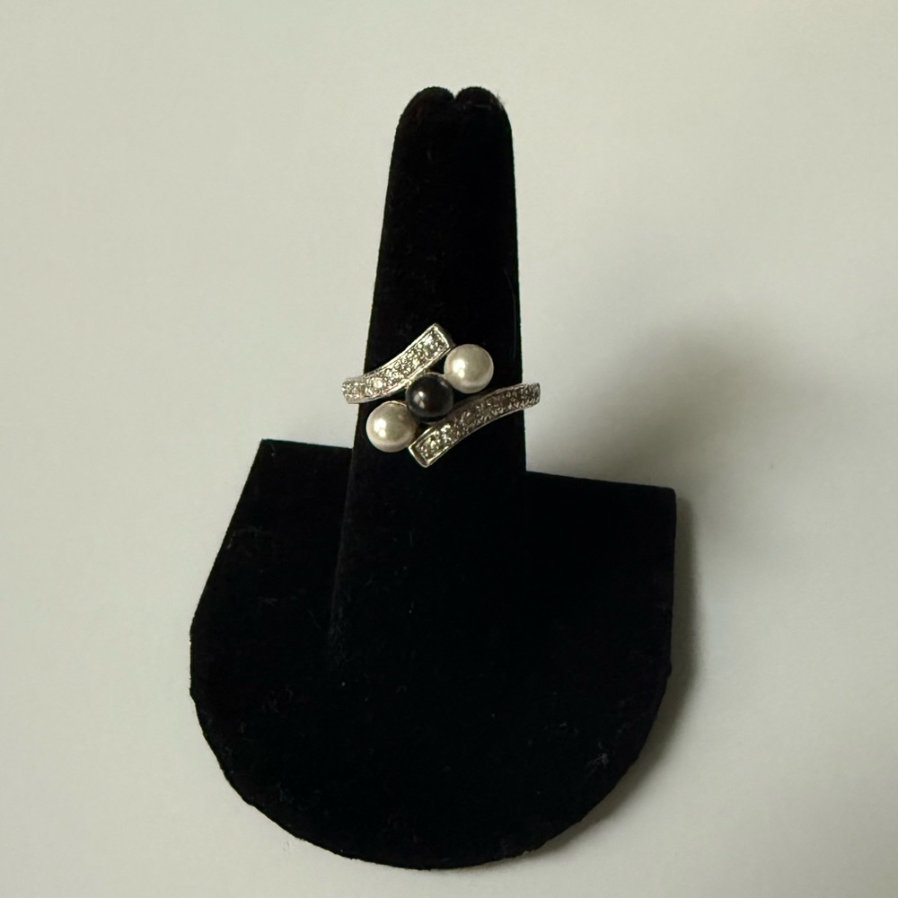 925 Pearl Ring - Picture 6 of 9